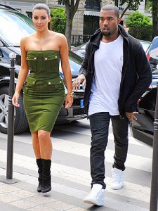 Kim and Kanye